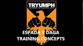 Espada Y Daga training concepts