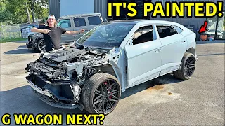 Our Wrecked Urus Project Is Coming To An End!!! Toughest Rebuild Yet?