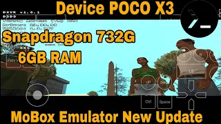 MoBox Emulator New Update Wow 64 Android - GTA San Andreas POCO X3 6GB RAM Best Setting Game Play