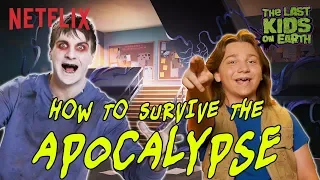 How to Survive the Apocalypse 🧟‍♂️ The Last Kids on Earth | Netflix After School