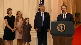 President Trump announces Judge Brett Kavanaugh  as his Supreme Court pick