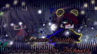 c.c and cassidy stuck in a room for 24 hours//fnaf