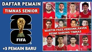 Daftar Pemain Timnas Indonesia Senior 2024 Kualifikasi Piala Dunia 2026  - Jadwal Timnas indonesia