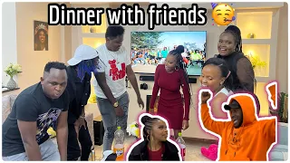 My friends seeing my house for the first time🥰🥺😭*Reaction* Dinner with friends