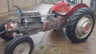 Massey Ferguson tractor restoration part 1