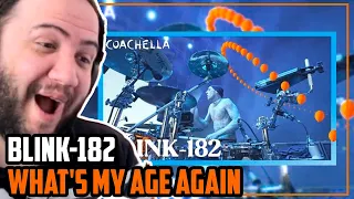 blink-182 - What's My Age Again - Live at Coachella 2023 - TEACHER PAUL REACTS