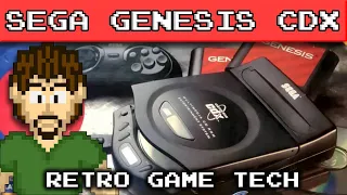 Sega Genesis CDX - Retro Game Tech