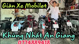 ĐỘC & LẠ:Thanh Niên Làm Tóc Sở Hữu Hơn Mừơi Chiếc Xe Cổ Mobilet: