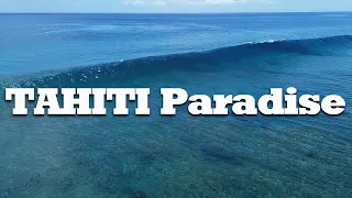 WOW !! Surfing alone in Tahiti