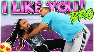 "I LIKE YOU" Prank on BROTHER-IN-LAW!! *He Came Out* | The Family Project