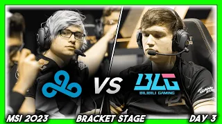 Rainy day ☔ (MSI 2023 CoStreams | Bracket Stage | Day 3: C9 vs BLG)