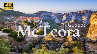 Meteora  Greece with relaxing music 4K Ultra HD | Relaxation mafia