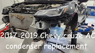 2016,2017,2018,2019 Chevy cruze AC Condenser replacement