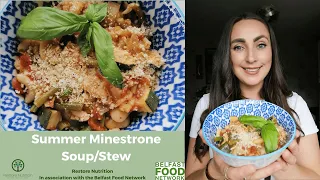 Simple Summer Minestrone Soup/Stew