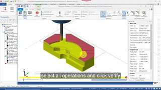 Mastercam 2019 Mill Essentials Training Tutorial 6 - 2D High Speed Peel Mill