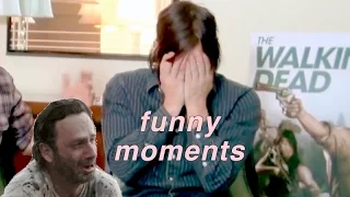 The Walking Dead Cast funny & cute Moments