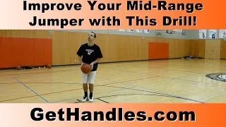 Improve Mid Range Jumper with this Drill - Shoot Like Carmelo Anthony