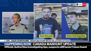 Manitoba manhunt: Canadian officials give update on search for murder suspects  | ABC News