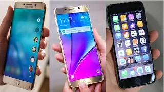 Samsung galaxy note 5 VS S6 Edge Plus VS iPHONE 6 Plus Тест на водонепроницаемость