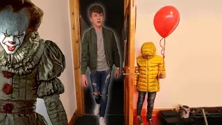 "IT" CREEPY BALLOON PRANK ON BIG BROTHER!