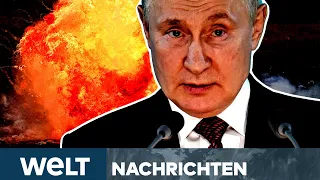 PUTINS KRIEG: Luftalarm im gesamten Land! Ukraine fürchtet massive Raketenangriffe | WELT Stream