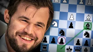 Magnus Carlsen plays the TRAXLER GAMBIT