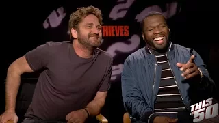 50 Cent, Gerard Butler &  Cast of 'Den Of Thieves' Speak on Their New Film | In Theaters Now!