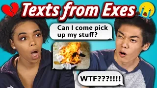 TEENS READ 10 TEXTS FROM THE EX (React)