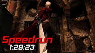 Devil May Cry 3 Speedrun World Record in 1:29:23 | CAKE | Normal