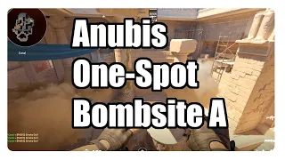CS2 Anubis - 1 Spot ALL A Smokes