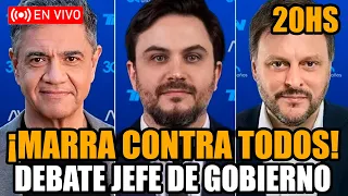¡MARRA CONTRA TODOS! El candidato de MILEI debate con Santoro y Jorge Macri | Break Point