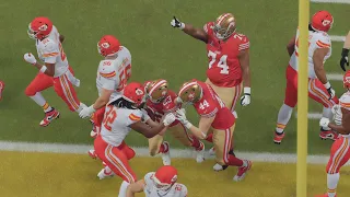 #SBLVIII - Kansas City Chiefs vs San Francisco 49ers Madden 24 Prediction Simulation [4K60 HD]