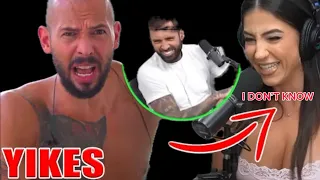 Adam22 OFFERS his WIFE to ANDREW TATE AND Immediately REGRETS! #andrewtate #adinross #livestream