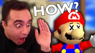 Reacting to MORE Mario 64 FAILS