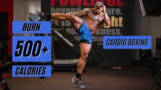 BURN 500+ CALORIES with that New Cardio Boxing Workout | No equipment