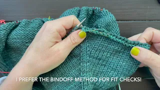 Seamless Knitting Tutorial: Separating Body & Sleeves by Kate Oates