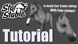 In Depth Star Stable Editing Tutorial; Repositioning + Shading! (Procreate)