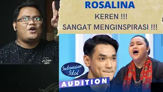 GURU VOKAL REACT : Afgan Terbawa Oleh Lagu Yang Dibawakan Rosalina | Indonesian Idol 2023 | KEREN !!