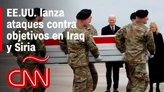 Estados Unidos ataca objetivos en Iraq y Siria como represalia