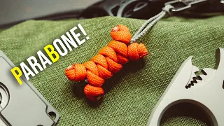 🐶4 U Dog Lovers! Paracord Bone Zipper Pull | HOW TO