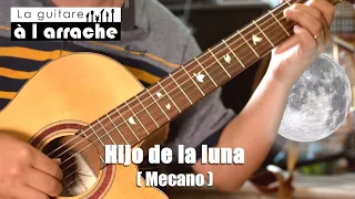 Hijo de la Luna (Mecano), guitar fingerstyle
