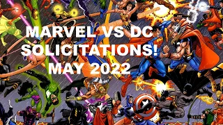 Marvel vs DC May 2022 Solicitations