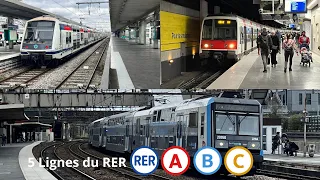 Les 5 lignes du RER : RER A, B et C (Partie 1)