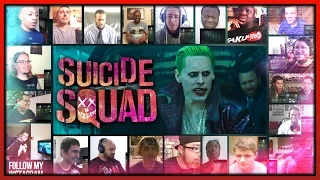 Suicide Squad Final Trailer Reaction's Mashup