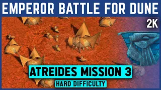 Emperor: Battle For Dune - Atreides Mission 3 - Hard Difficulty - 2K