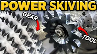 The Hidden Art to Machining Gears | POWER SKIVING