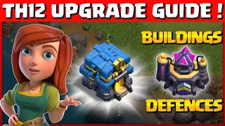 Town Hall 12(Th12) Upgrade Guide(Hindi) | Upgrade Guide Th11 - Clash of clans