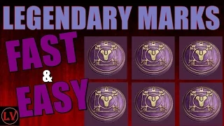 Destiny Legendary Marks Farming Guide | April Update | How To Get Legendary Marks Fast in Destiny