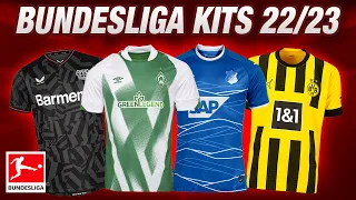 All BUNDESLIGA HOME/AWAY KITS 2022/23 🔴 Alle Neuen Bundesliga Trikots 2022/23