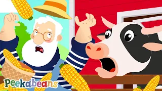 Old MacDonald Had a Farm Song | Kids Songs & Nursery Rhymes with Peekabeans